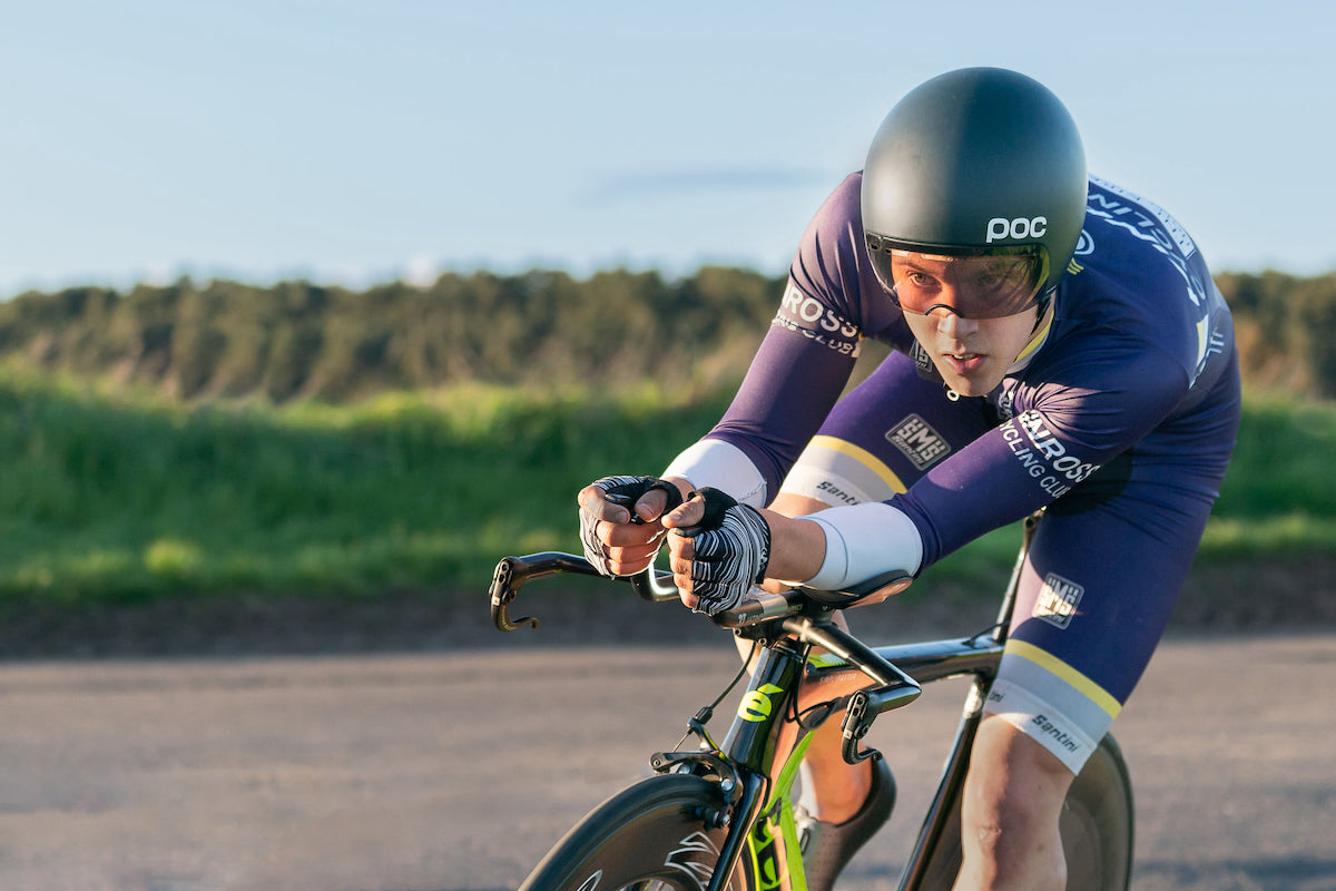 Rory Maddocks at the FCA Ladybank 10 mile Time Trial